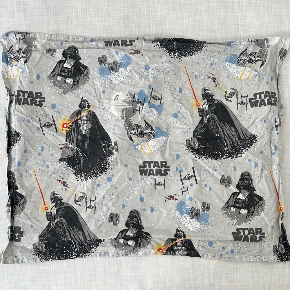 Pottery Barn Kids Star Wars Full/Queen duvet w/ two standard pillowcase covers